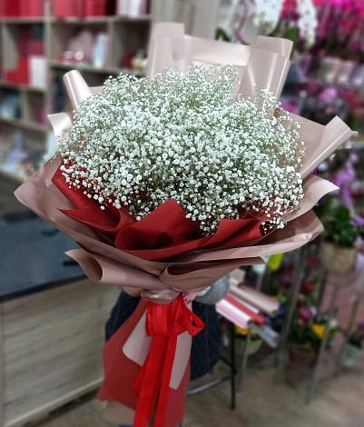 Букет цветов из: Гипсофила в Некрасовском