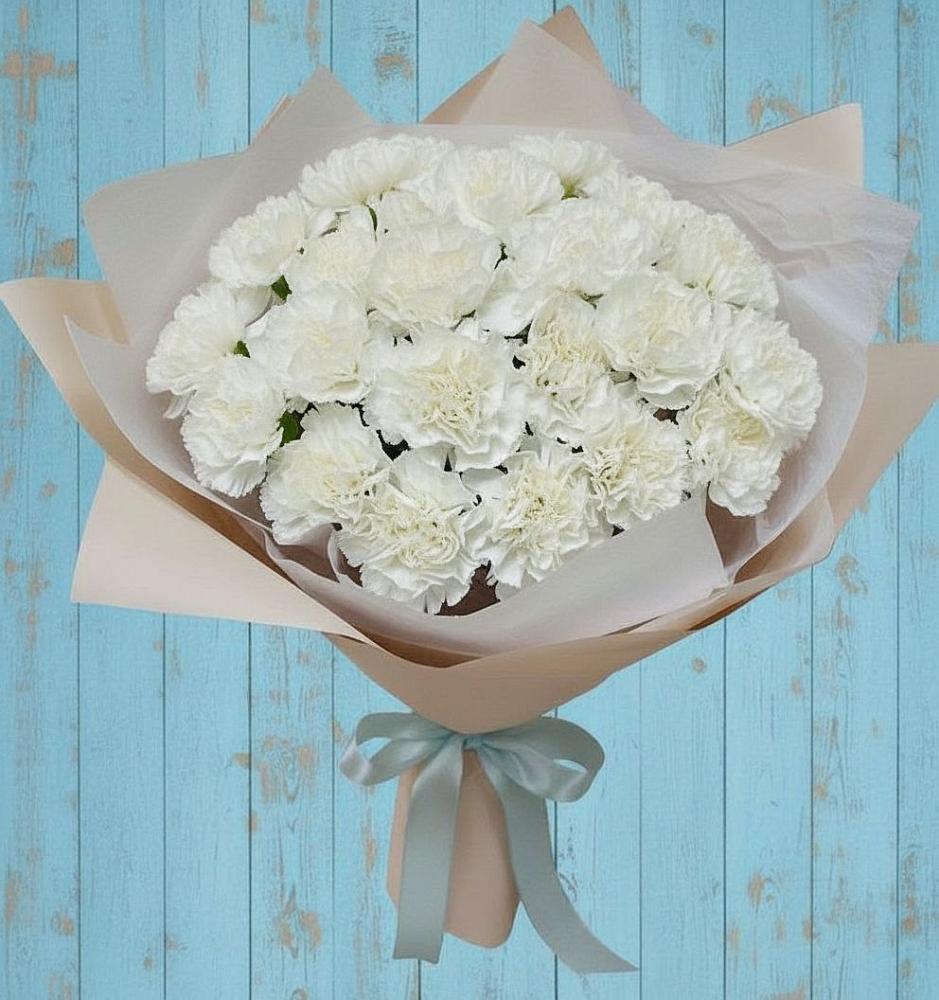 Букет цветов из: Гвоздики в Некрасовском