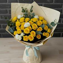 Букет цветов из:  Розы #REPLACE_PRED# Некрасовском