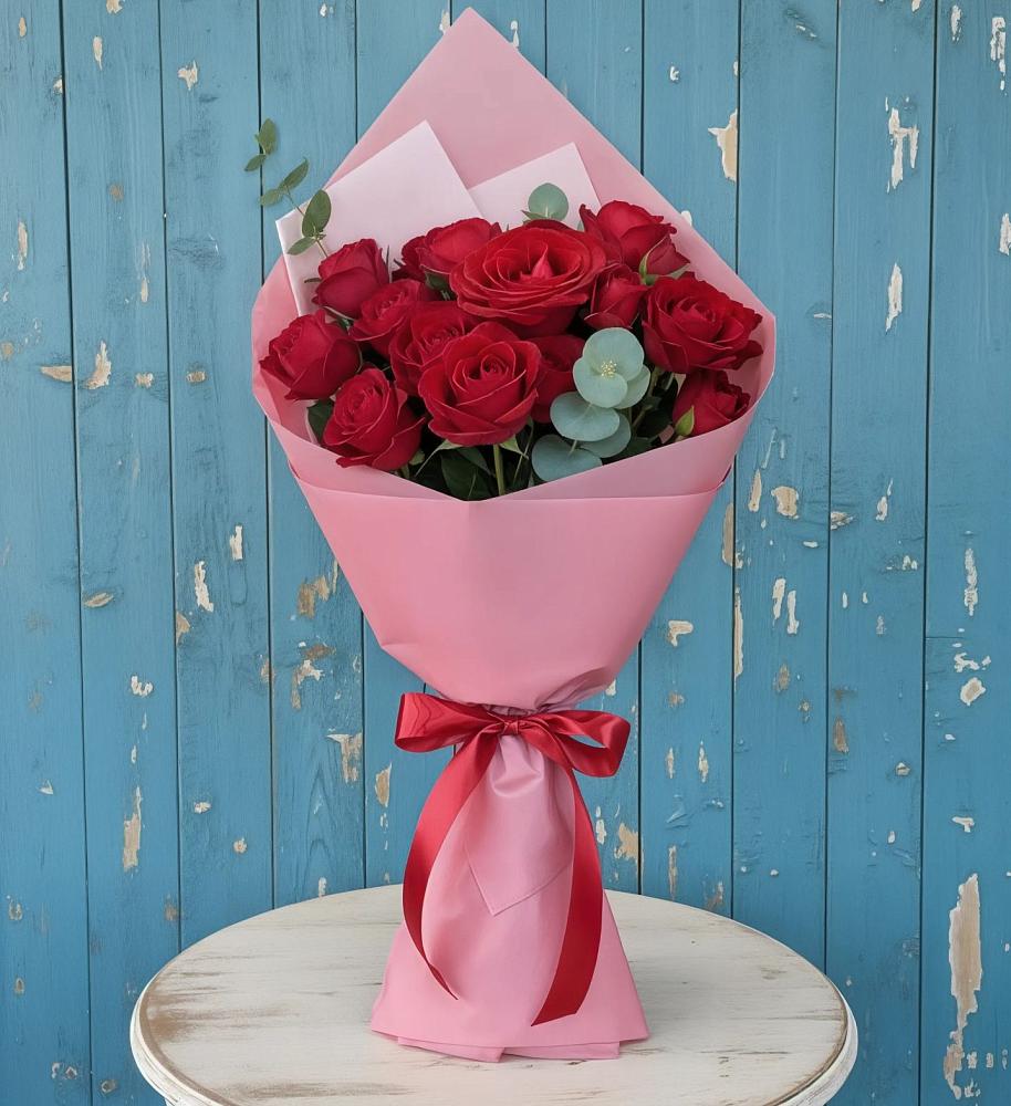 Букет цветов из: Розы в Некрасовском