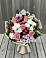 Букет цветов из: Альстромерии, Гвоздики, Розы и Хризантемы в Некрасовском
