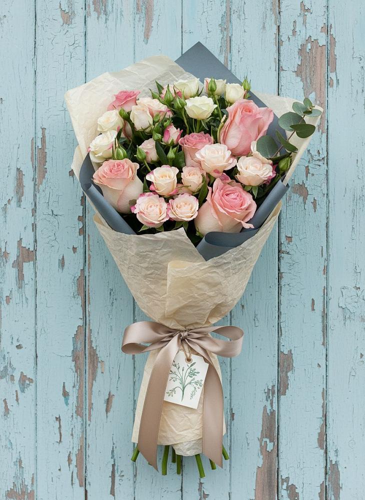 Букет цветов из: Розы в Некрасовском