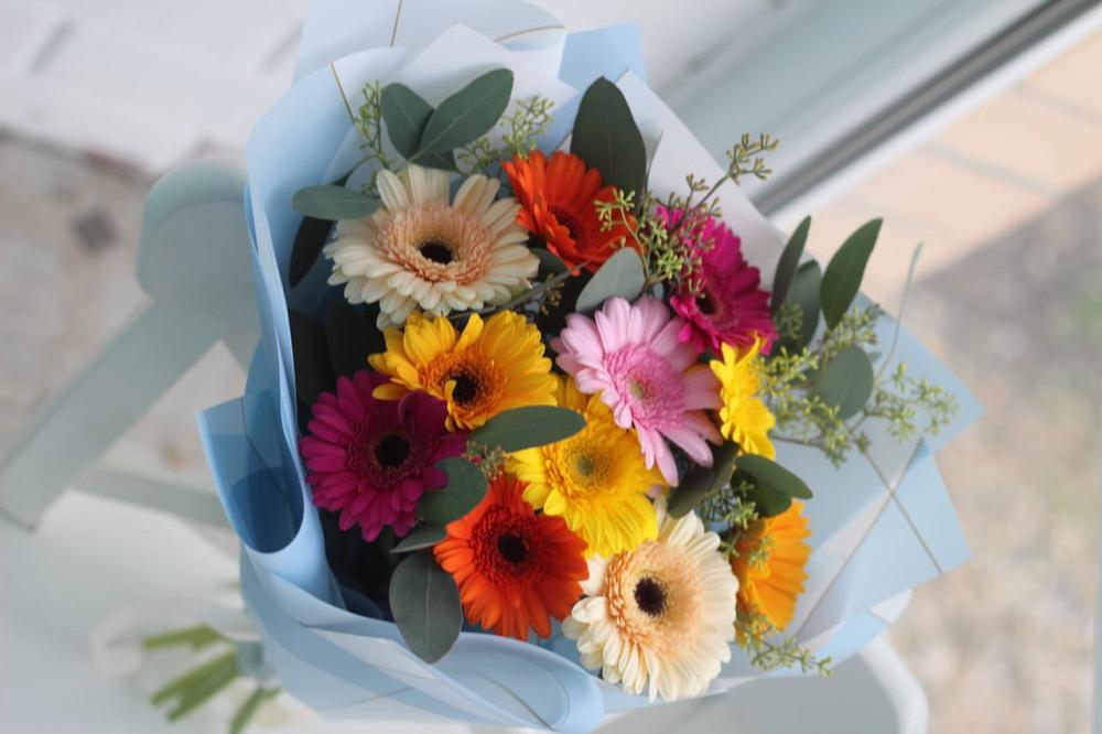 Букет цветов из: Герберы в Некрасовском