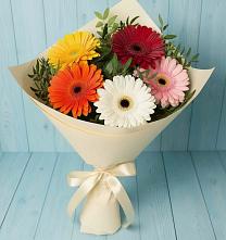 Букет цветов из:  Герберы в Некрасовском
