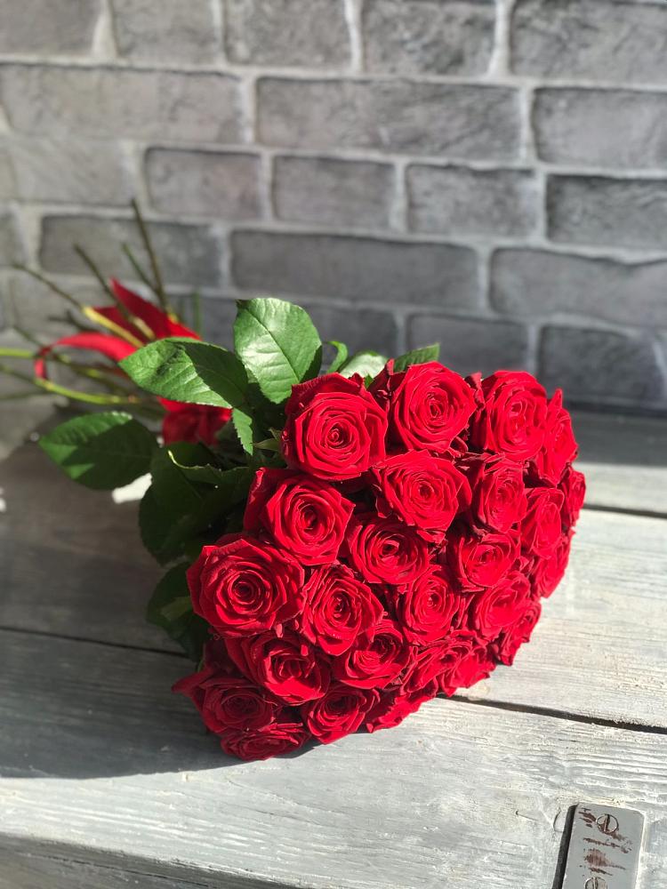 Букет Красные розы Фридом в Некрасовском