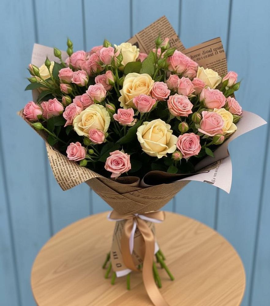 Букет цветов из: Розы в Некрасовском