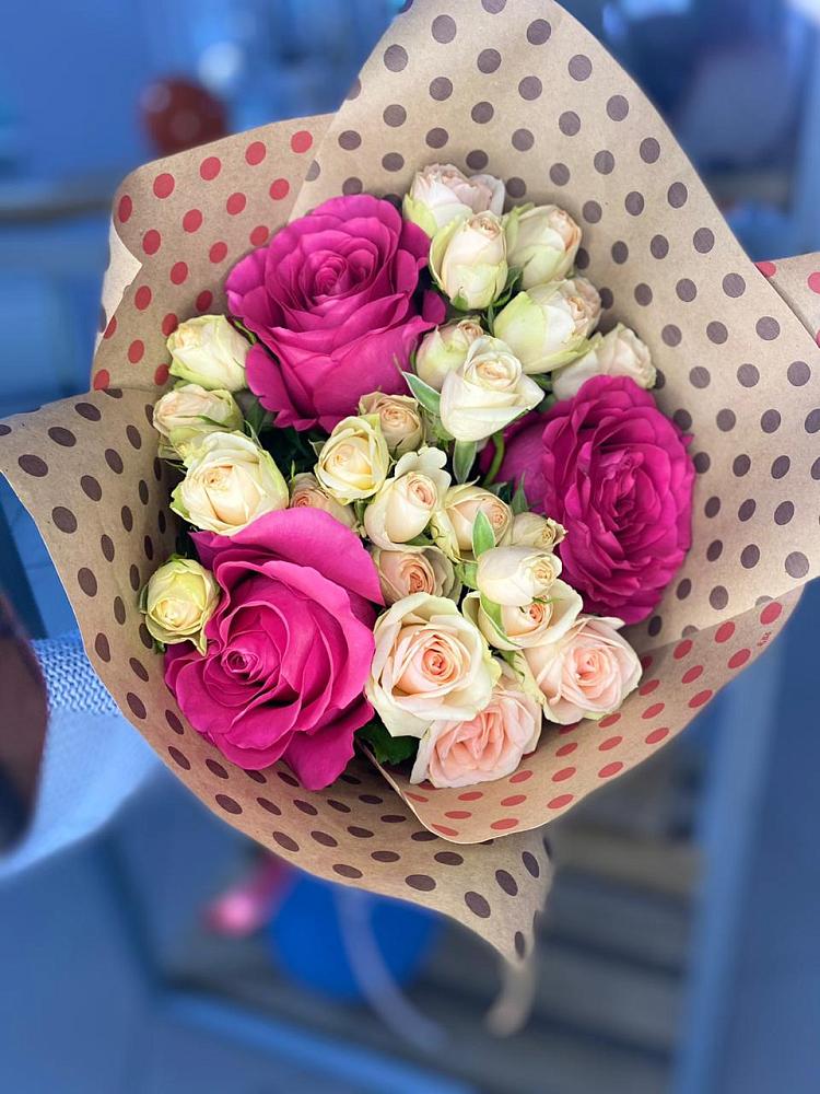 Букет цветов из: Розы в Некрасовском