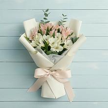 Букет цветов из:  Альстромерии в Некрасовском