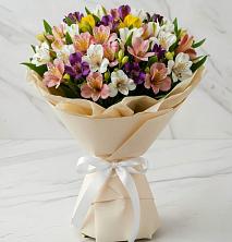 Букет цветов из:  Альстромерии в Некрасовском