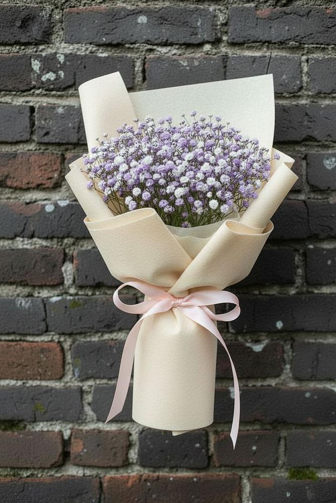 Букет цветов из: Гипсофила в Некрасовском