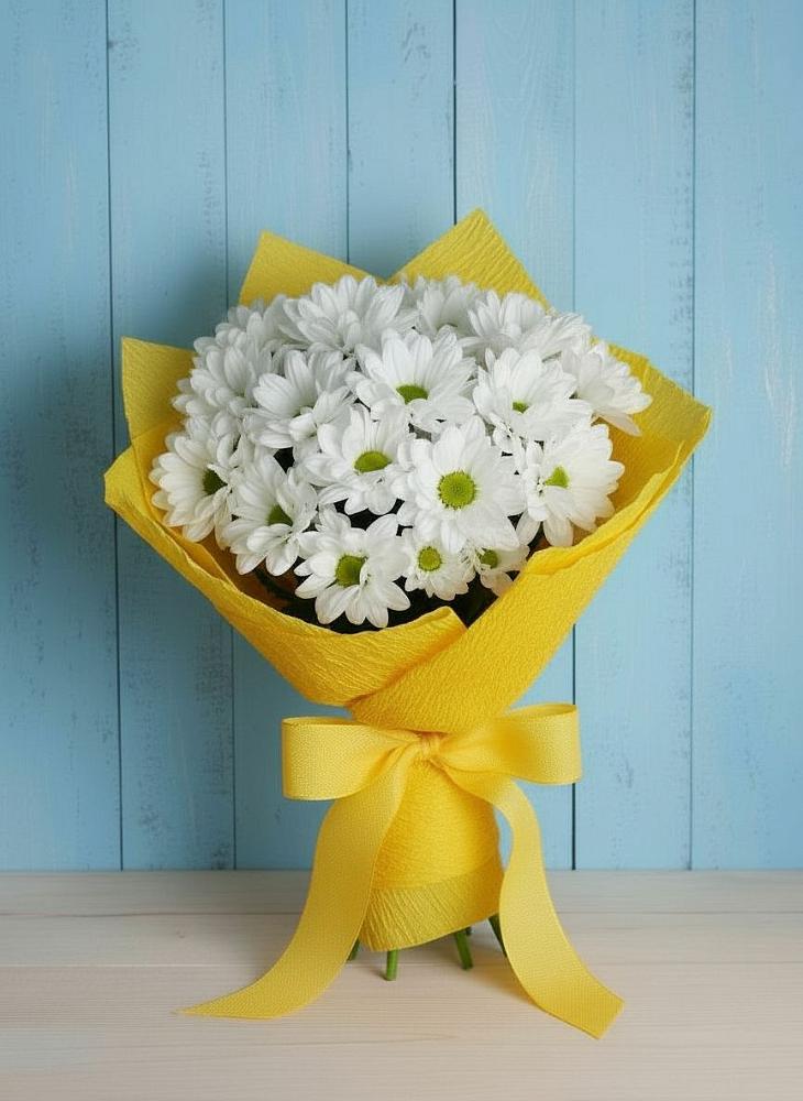 Букет цветов из: Хризантемы в Некрасовском