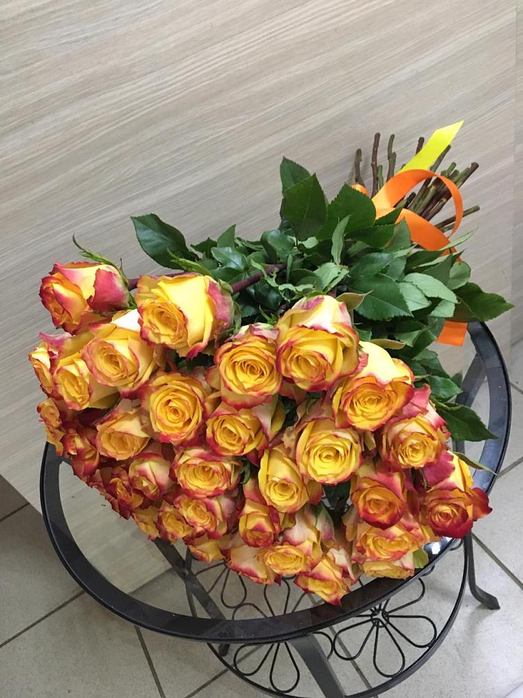 Букет Желтые розы в Некрасовском