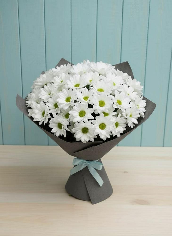 Букет цветов из: Хризантемы в Некрасовском