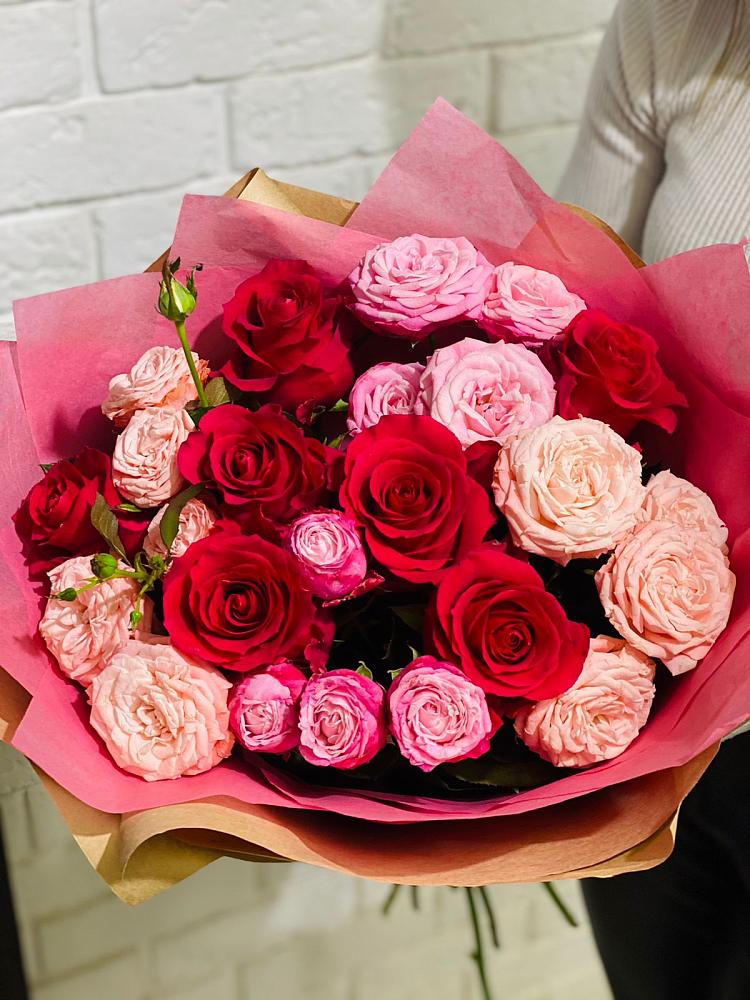 Букет цветов из: Розы в Некрасовском