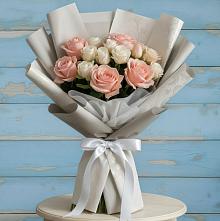 Букет цветов из:  Розы #REPLACE_PRED# Некрасовском