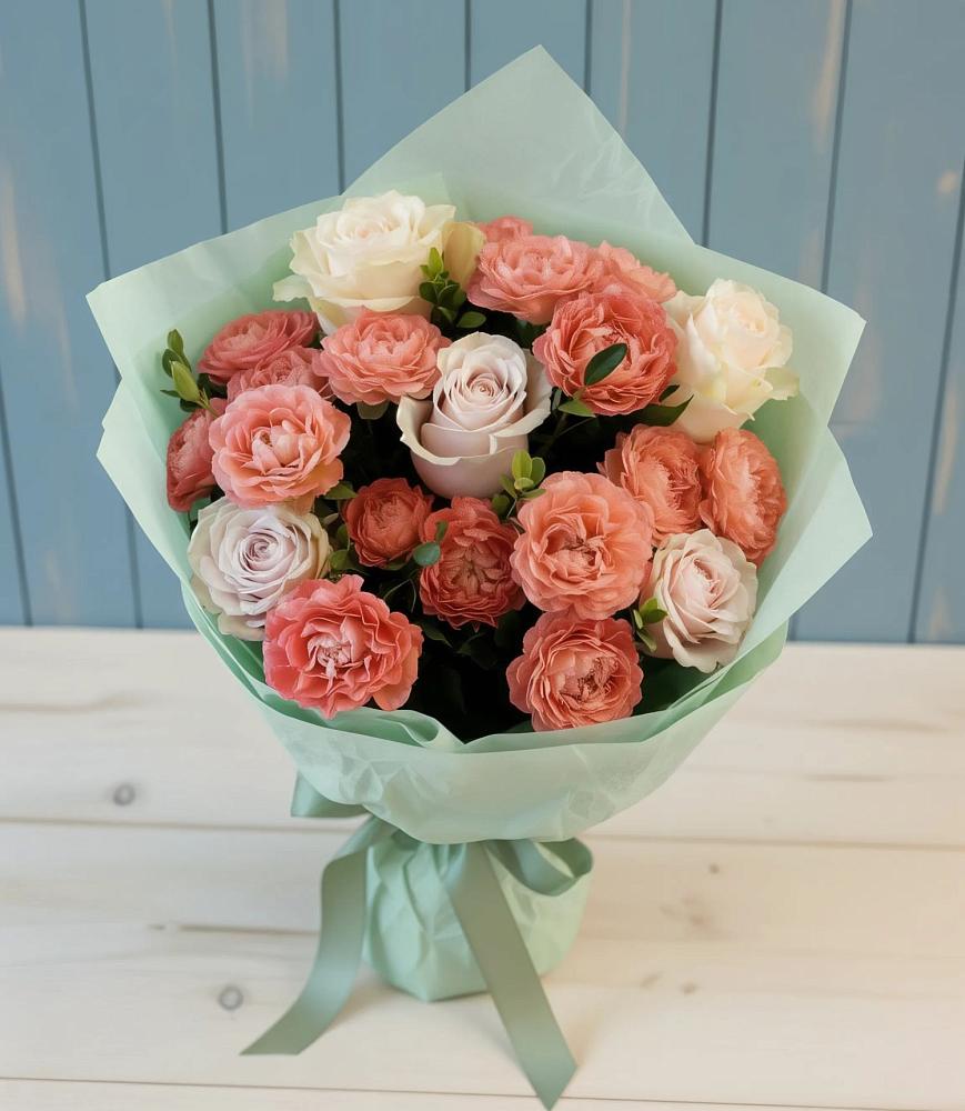 Букет цветов из: Розы в Некрасовском