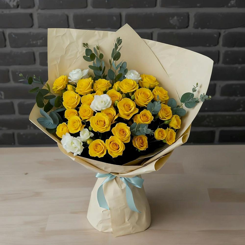 Букет цветов из: Розы в Некрасовском