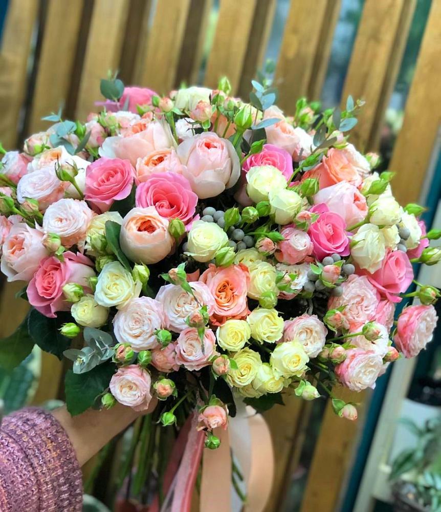 Букет цветов из: Розы в Некрасовском