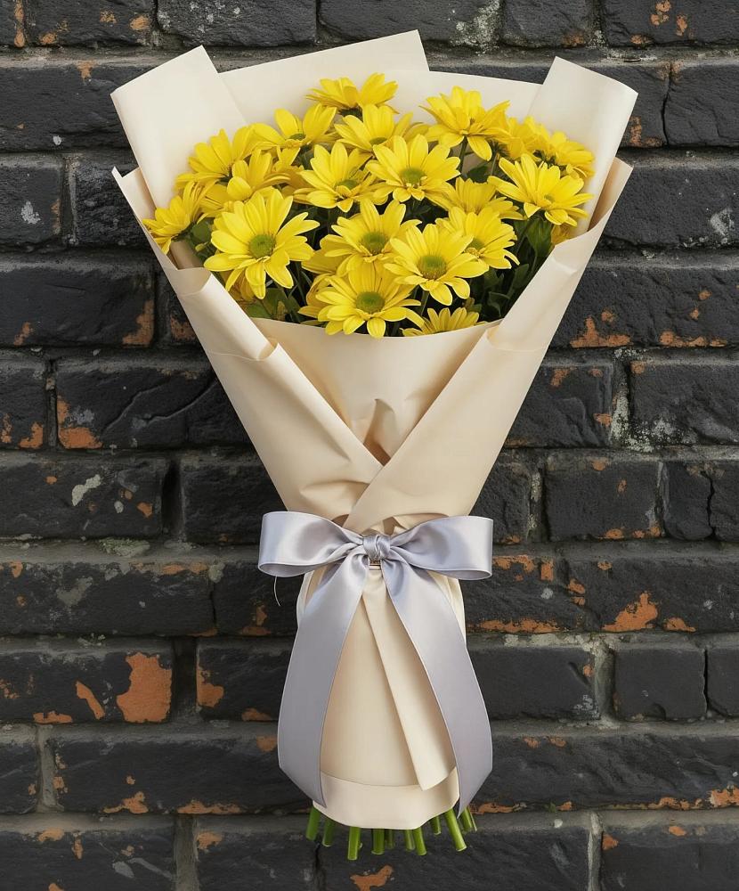 Букет цветов из: Хризантемы в Некрасовском