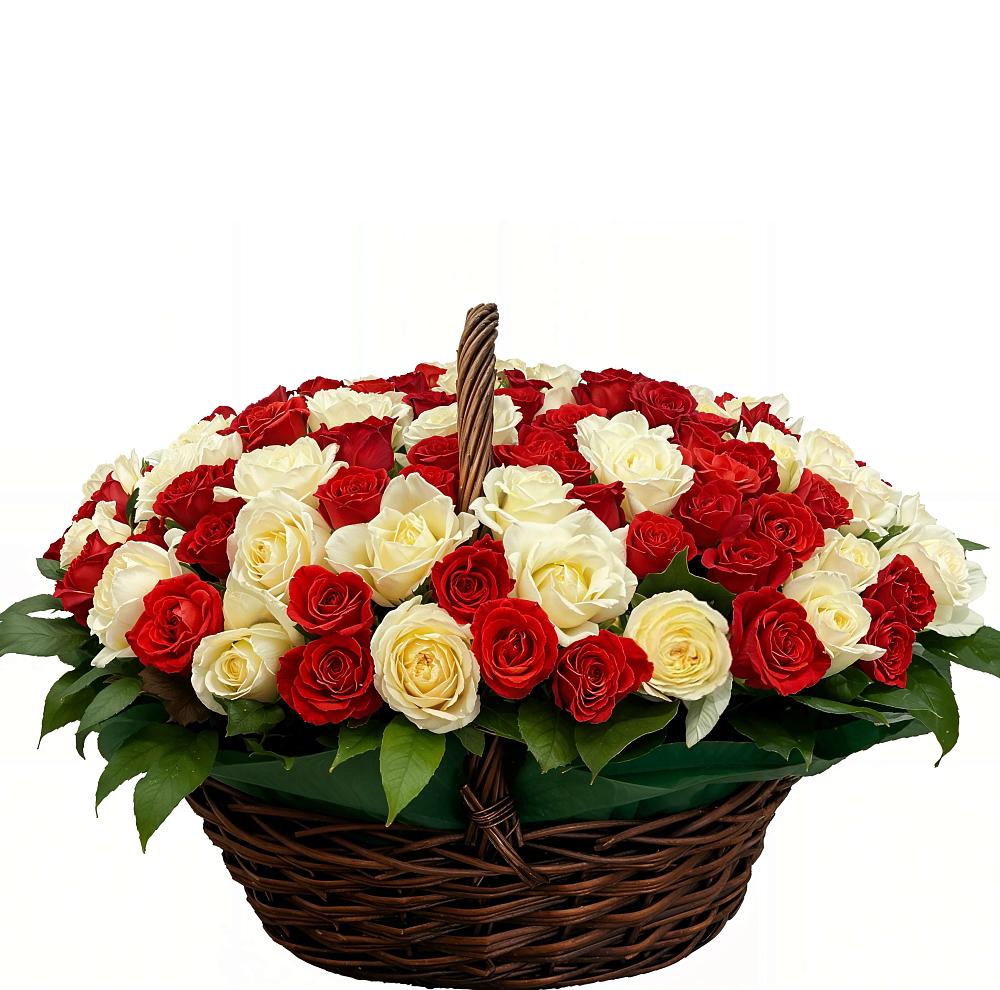 Премиум букет из: Розы в Некрасовском