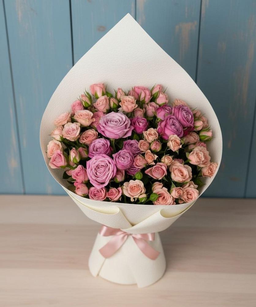 Букет цветов из: Розы в Некрасовском