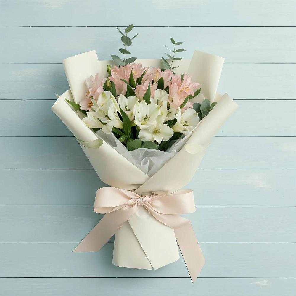 Букет цветов из: Альстромерии в Некрасовском