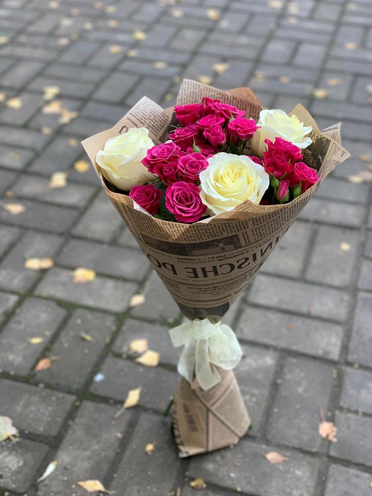Букет цветов из: Розы в Некрасовском