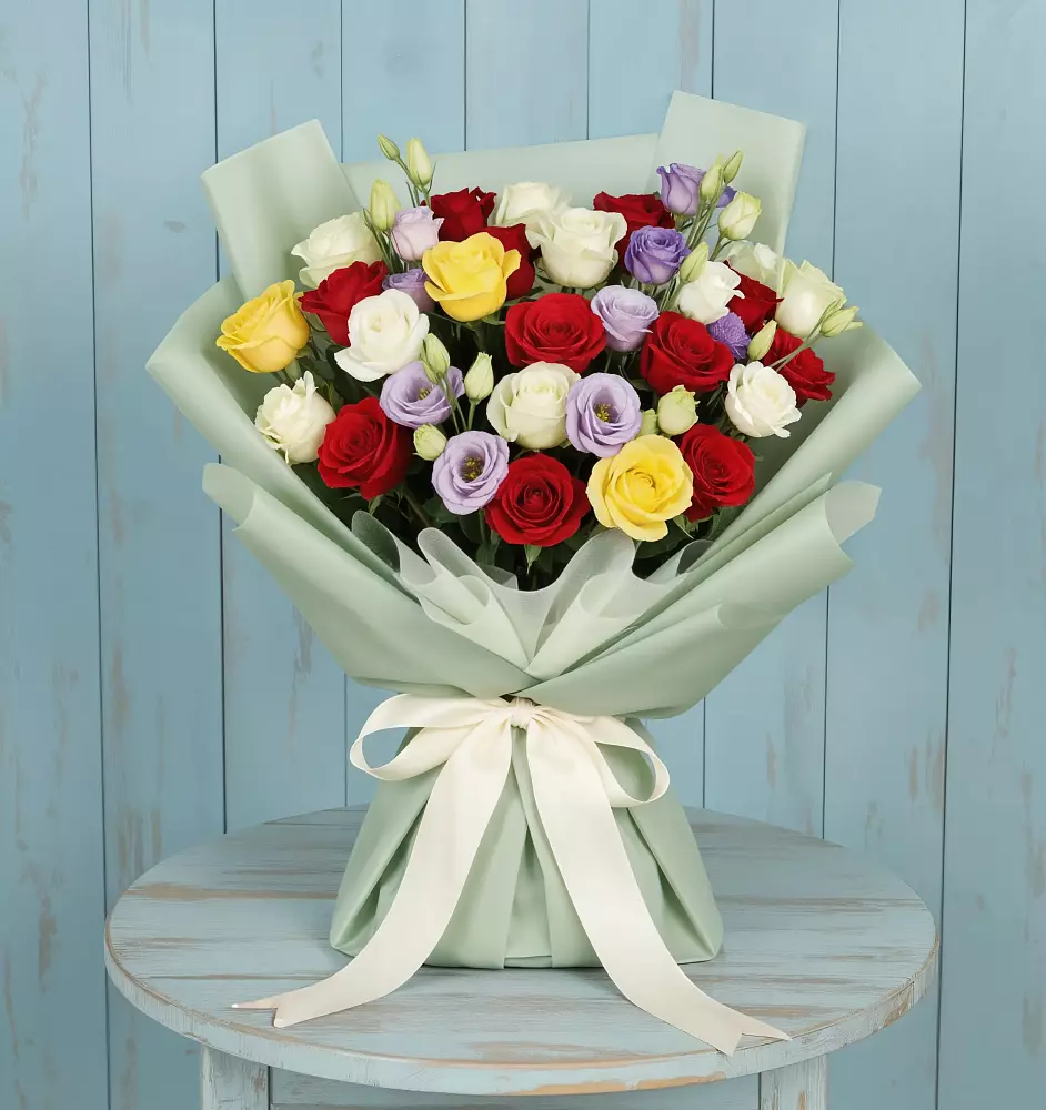 Букет цветов из: Розы в Некрасовском