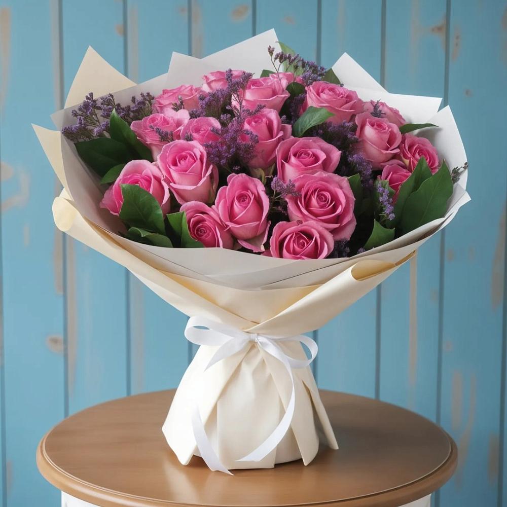 Букет цветов из: Розы в Некрасовском