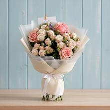 Букет цветов из:  Розы в Некрасовском