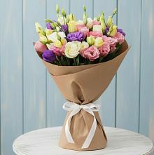 Букет цветов из:  Лизиантусы в Некрасовском