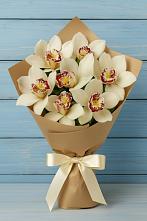 Букет цветов из:  Орхидеи и Розы в Некрасовском